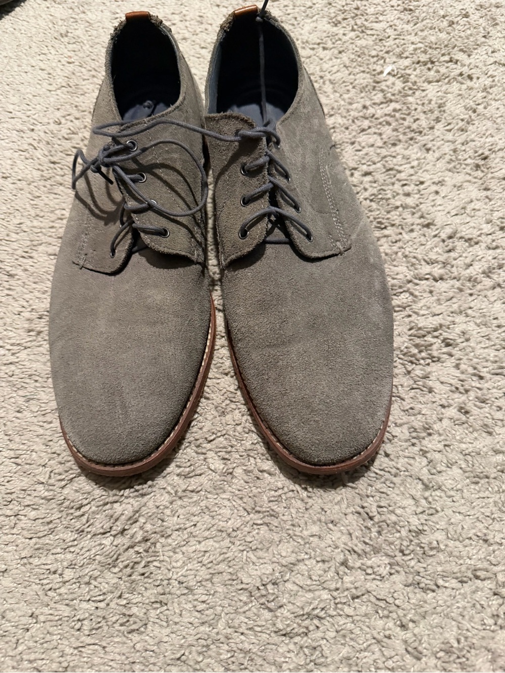 Cole Haan Men's Gray Suede Chukka Boots
